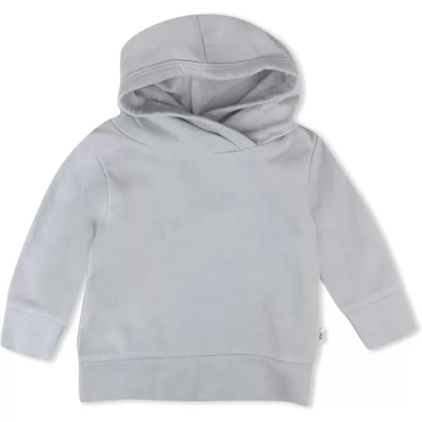 HonestBaby Multipack Pullover Hoodie Sweatshirt Jogger Sweatpant Sets Organic Cotton Baby Toddler Boys Girls UnisexGray Hoodie