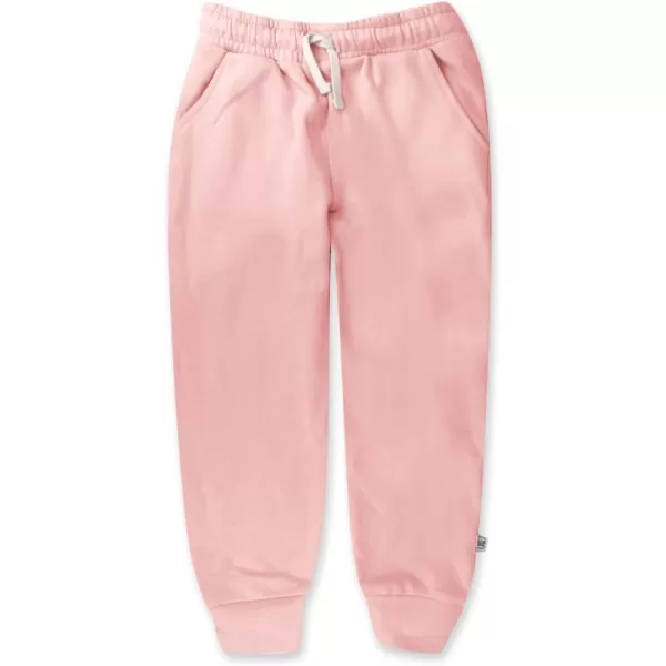 HonestBaby Multipack Pullover Hoodie Sweatshirt Jogger Sweatpant Sets Organic Cotton Baby Toddler Boys Girls UnisexPink Sweatpant