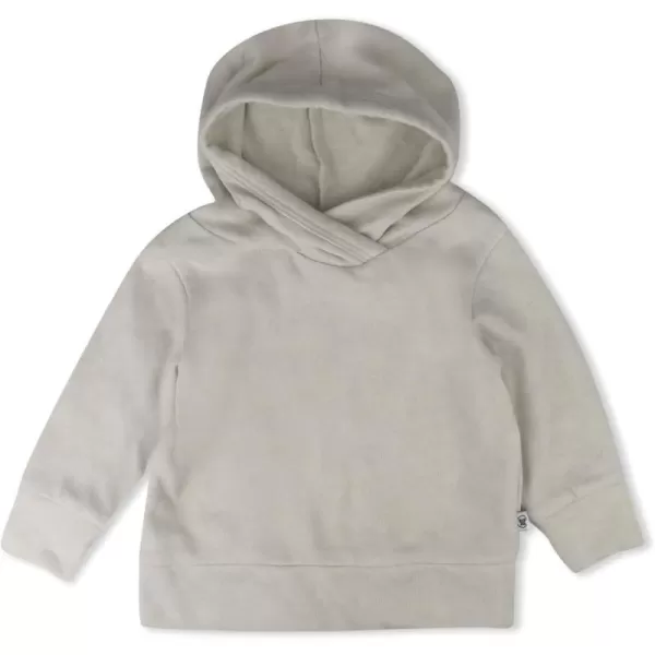 HonestBaby Multipack Pullover Hoodie Sweatshirt Jogger Sweatpant Sets Organic Cotton Baby Toddler Boys Girls UnisexTan Hoodie