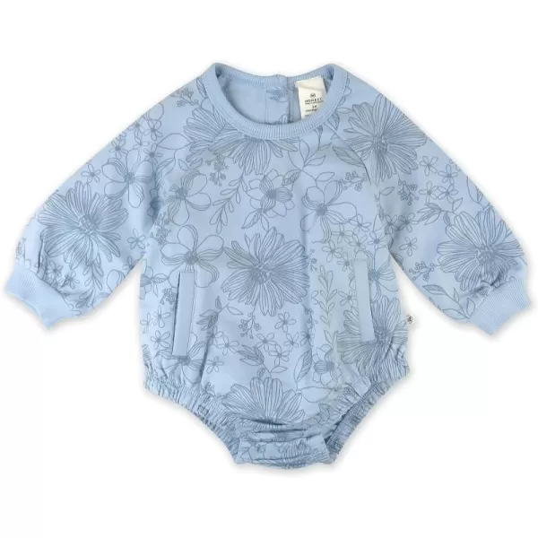 Sketchy Floral Blue