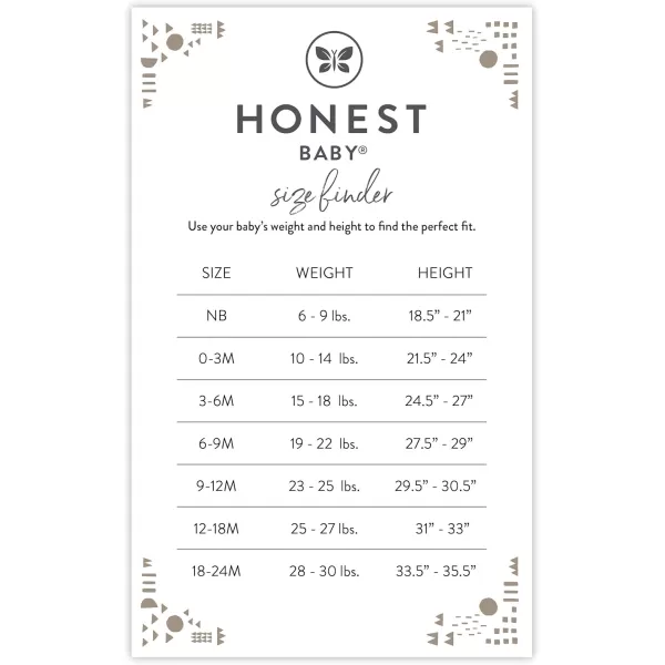 HonestBaby 3Pack Footed Pants Roomy Fit Pull on Bottoms 100 Organic Cotton for Infant Baby Boys Girls UnisexDots  Dashes