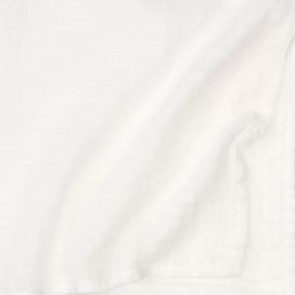 HonestBaby 2Pack Organic Cotton Swaddle Blankets Watercolor WorldNavy One Size A251B2Pack Bright White One Size