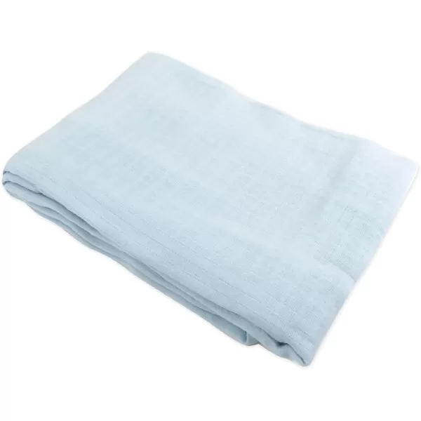 HonestBaby 2Pack Organic Cotton Swaddle Blankets Watercolor WorldNavy One Size A251B2pack Rainbow Stripe Blues One Size