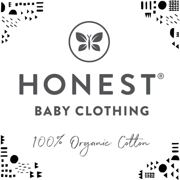 HonestBaby 2Pack Organic Cotton Swaddle Blankets Watercolor WorldNavy One Size A251B3pack Pattern Play One Size