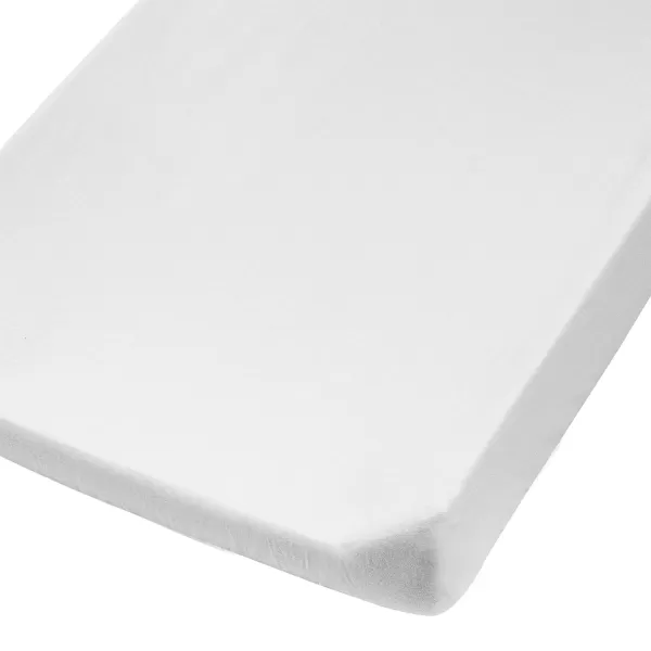 HonestBaby Boys Organic Cotton Changing Pad Cover Black One Size2Piece Gray Heather One Size