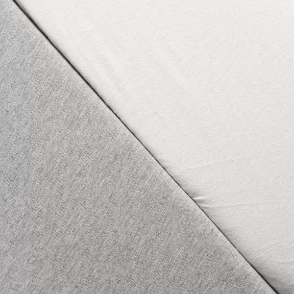 HonestBaby Boys Organic Cotton Changing Pad Cover Black One Size2Piece Gray Heather One Size