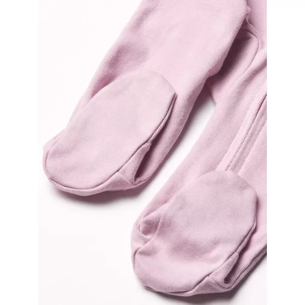 HonestBaby Footed Sleep amp Play Pajamas Organic Cotton for Infant Baby Girls LEGACY1 Lilac