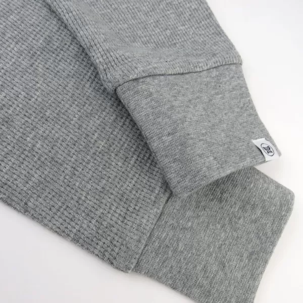 HonestBaby Honest Pants Joggers Pull on 100 Organic Cotton for Infant Baby and Toddler Boys Girls Unisex2pack Black Night Waffle