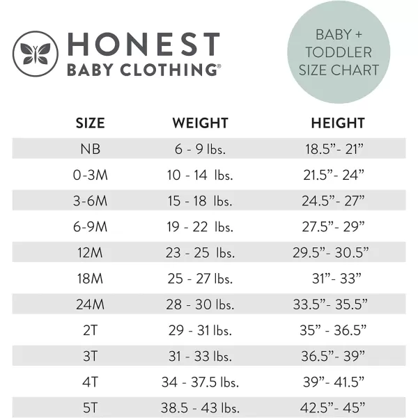 HonestBaby Multipack Short Sleeve TShirt Tee 100 Organic Cotton Infant Baby Toddler Little Kids Boys Girls Unisex10pack Rainbow Gems Pinks