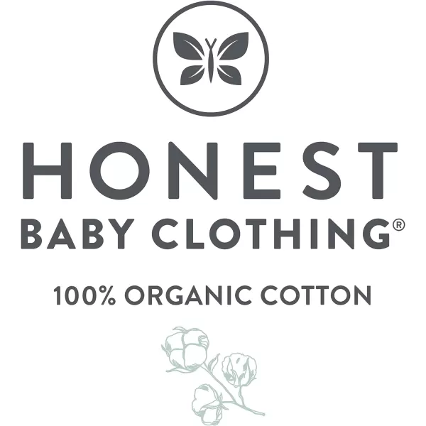 HonestBaby Multipack Short Sleeve TShirt Tee 100 Organic Cotton Infant Baby Toddler Little Kids Boys Girls Unisex10pack Rainbow Gems Pinks