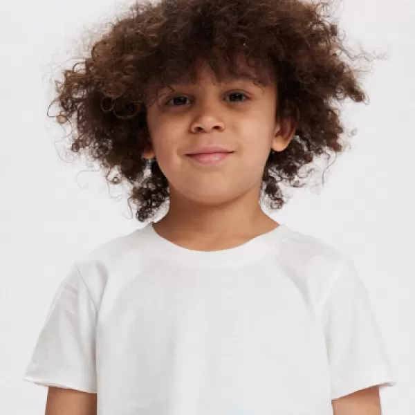 HonestBaby Multipack Short Sleeve TShirt Tee 100 Organic Cotton Infant Baby Toddler Little Kids Boys Girls Unisex5pack Gray Ombre