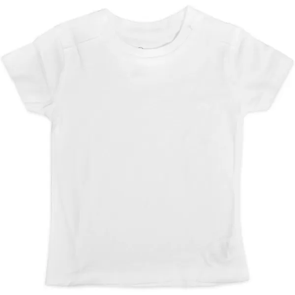 HonestBaby Multipack Short Sleeve TShirt Tee 100 Organic Cotton Infant Baby Toddler Little Kids Boys Girls Unisex5pack Pattern Play