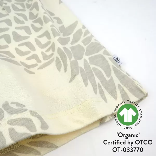 HonestBaby Multipack Short Sleeve TShirt Tee 100 Organic Cotton Infant Baby ToddlerLittle Kids Boys GirlsUnisexLegacy3pack Pineapple Leaf