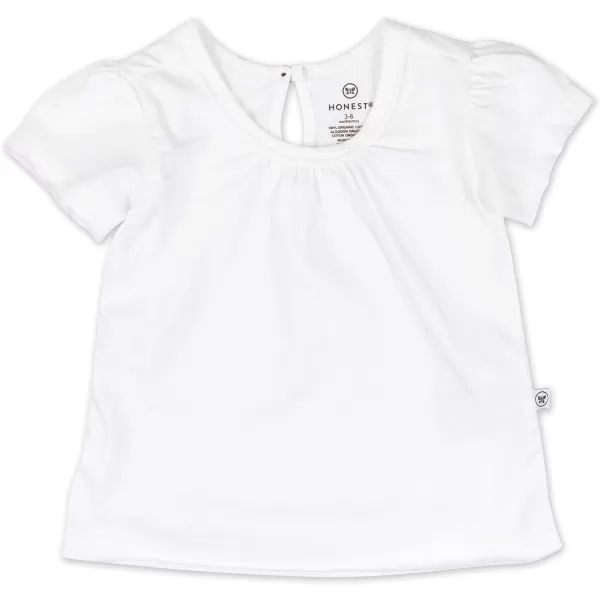 HonestBaby Multipack Short Sleeve TShirt Tee 100 Organic Cotton Infant Baby ToddlerLittle Kids Boys GirlsUnisexLegacy5pack Bright White