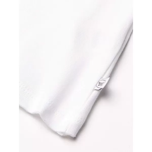 HonestBaby Muscle Tee Sleeveless TShirt Multipack Organic Cotton for Infant Baby  Toddler Unisex Boys  Girls10pack Bright White