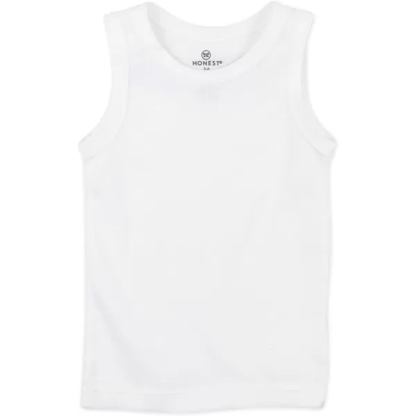 HonestBaby Muscle Tee Sleeveless TShirt Multipack Organic Cotton for Infant Baby  Toddler Unisex Boys  Girls5pack Dots  Dashes
