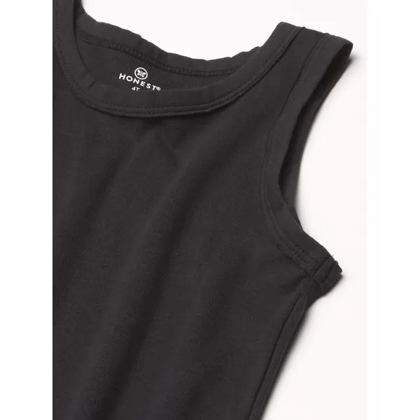 HonestBaby Muscle Tee Sleeveless TShirt Multipack Organic Cotton for Infant Baby  Toddler Unisex Boys  Girls5pack Gray Ombre