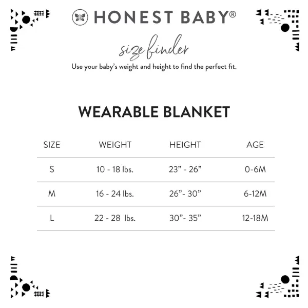 HonestBaby Wearable Blankets Sleeping Bags Swaddle Transition 100 Organic Cotton for Infant Baby Boys Girls Unisex Sage MediumGray Heather Large