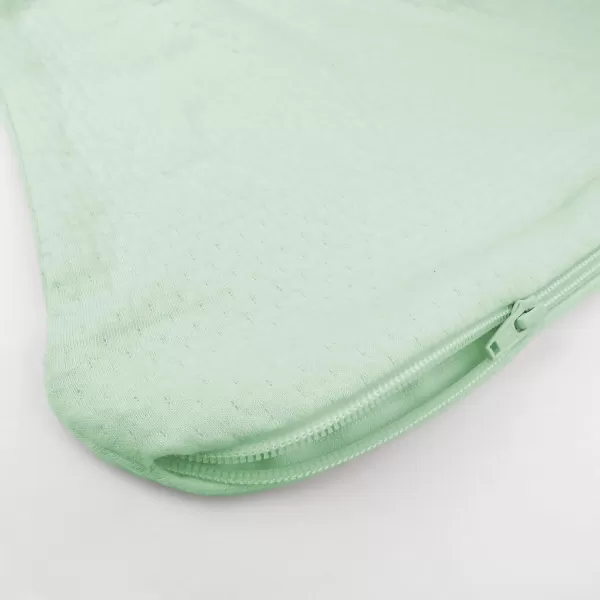 HonestBaby Wearable Blankets Sleeping Bags Swaddle Transition 100 Organic Cotton for Infant Baby Boys Girls Unisex Sage MediumSage Small