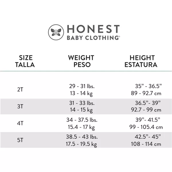 HonestBaby boys Multipack 2piece Pajamas Sleepwear Pjs 100 Organic Cotton for Infant Baby and Toddler Boys UnisexJunk Food Lover
