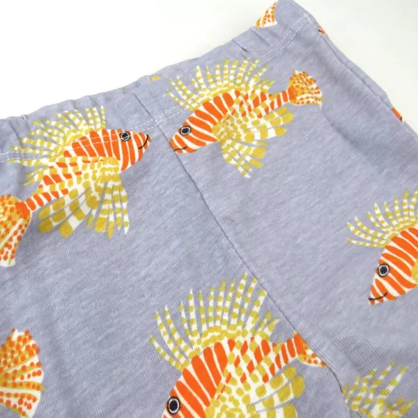 HonestBaby boys Multipack 2piece Pajamas Sleepwear Pjs 100 Organic Cotton for Infant Baby and Toddler Boys UnisexLionfish