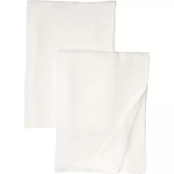 HonestBaby 2Pack Organic Cotton Swaddle Blankets Watercolor WorldNavy One Size A251B2Pack Bright White One Size