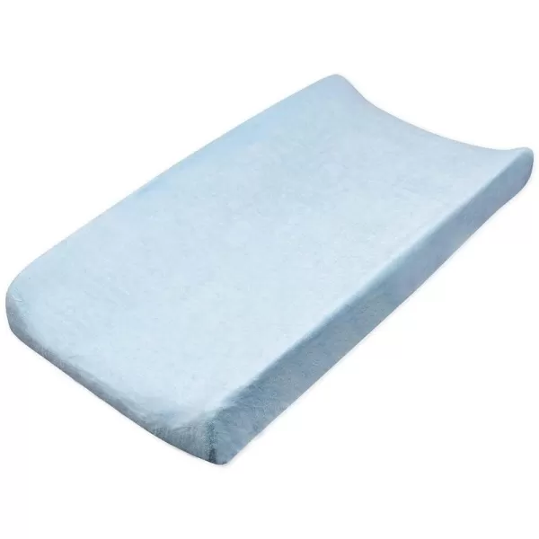 HonestBaby Boys Organic Cotton Changing Pad Cover Black One SizeLight Blue One Size