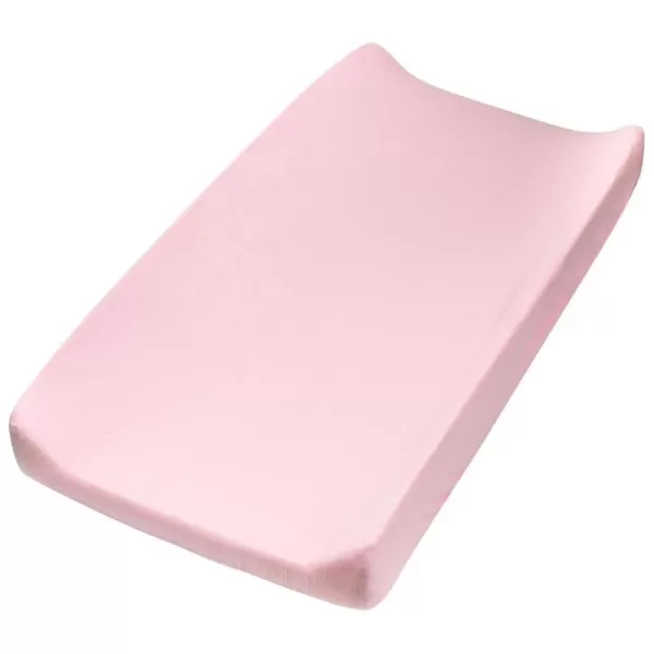 HonestBaby Boys Organic Cotton Changing Pad Cover Black One SizeStrawberry Cream One Size