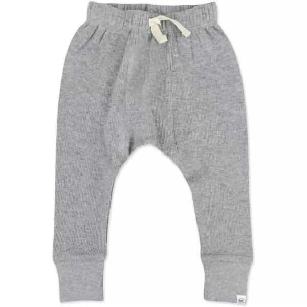 HonestBaby Honest Pants Joggers Pull on 100 Organic Cotton for Infant Baby and Toddler Boys Girls UnisexGray Heather
