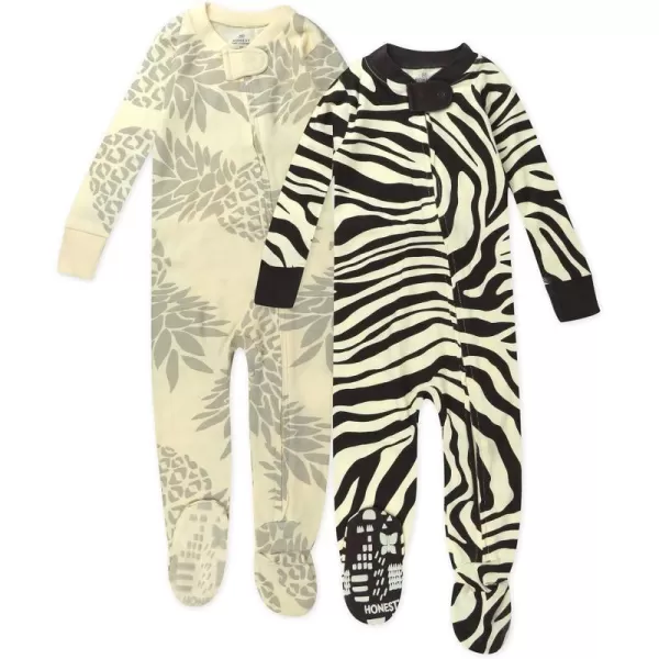 2-pack Brown Zebra