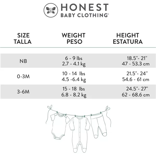 HonestBaby 15Piece Welcome Home Gift Set 100 Organic Cotton for Newborn Infant Baby Boys Girls UnisexSageWhite