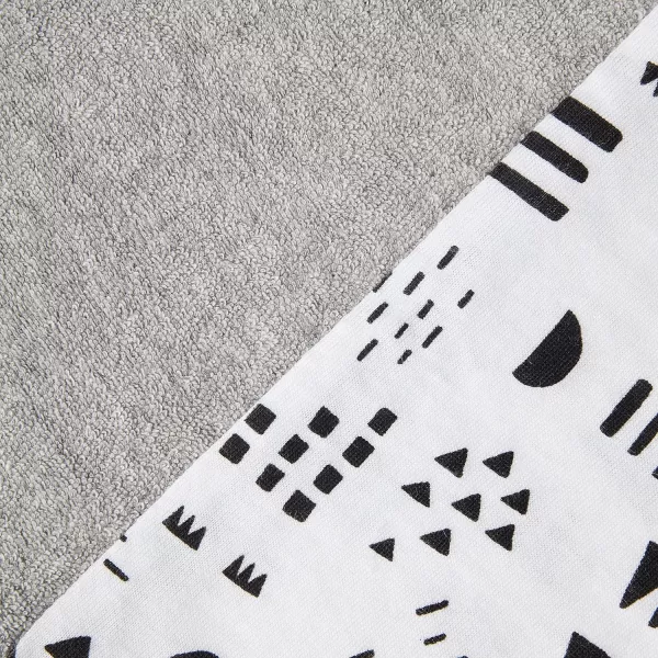 HonestBaby 2Piece Organic Cotton Printed amp Terry Changing Pad Cover Set Watercolor World One Size D2BDROne Size Pattern Play