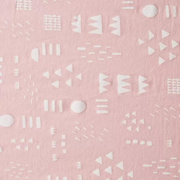 HonestBaby 2Piece Organic Cotton Printed amp Terry Changing Pad Cover Set Watercolor World One Size D2BDROne Size Pattern Play Pink