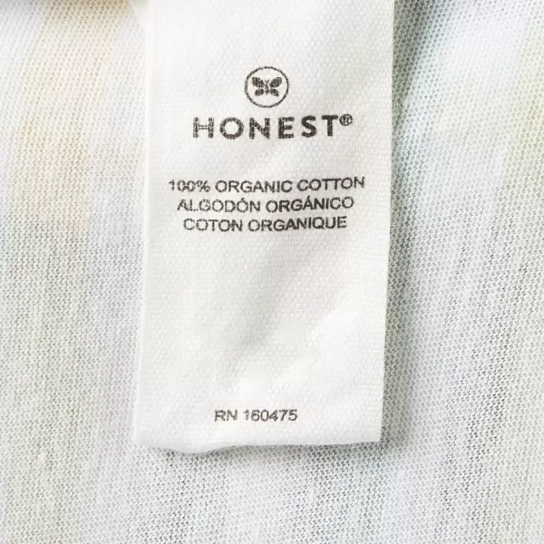 HonestBaby Fitted Crib Sheets Fits Standard Mattress Bassinet Mini Prints 100 Organic Cotton Baby Boys Girls Unisex1 Rainbow Stripe Blues