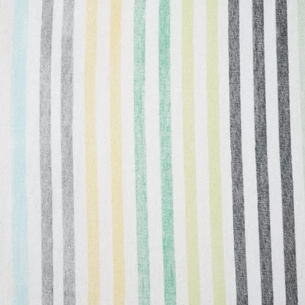 HonestBaby Fitted Crib Sheets Fits Standard Mattress Bassinet Mini Prints 100 Organic Cotton Baby Boys Girls Unisex1 Rainbow Stripe Blues