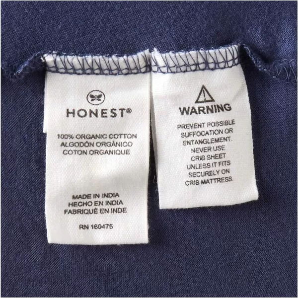 HonestBaby Fitted Crib Sheets Fits Standard Mattress Bassinet Mini Prints 100 Organic Cotton Baby Boys Girls Unisex2 Compass