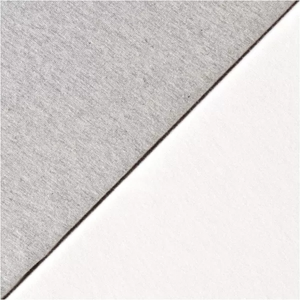 HonestBaby Fitted Crib Sheets Fits Standard Mattress Bassinet Mini Solids 100 Organic Cotton Baby Boys Girls Unisex2 Heather Gray Fitted Crib Sheet Set
