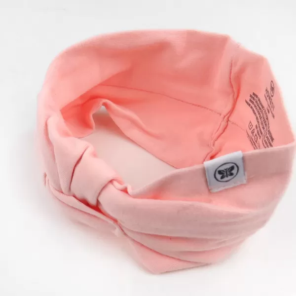 HonestBaby Girls 2piece Chunky Rib Ruffle Sleeve Coverall and Headband LegacyPainterly Pink