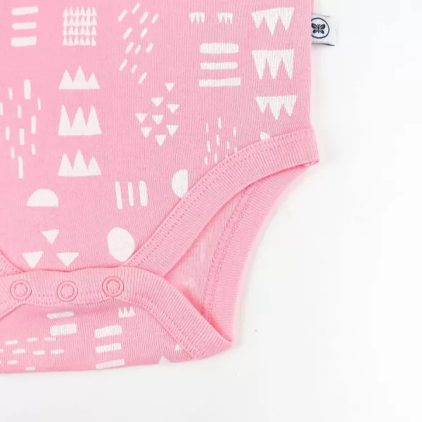 HonestBaby Long Sleeve Bodysuits Multipack Organic Cotton for Infant Baby Girls5pack Tutu Cute