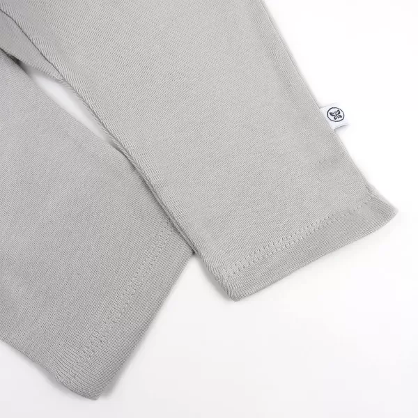 HonestBaby Multipack Harem Pants Roomy Fit Pull on Bottoms 100 Organic Cotton for Infant Baby Boys Girls Unisex Legacy3pack Hand Drawn Nature Stripe Navy