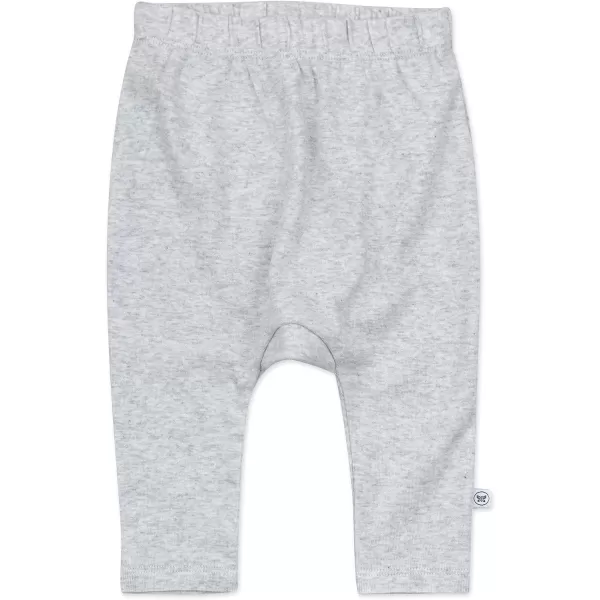 HonestBaby Multipack Harem Pants Roomy Fit Pull on Bottoms 100 Organic Cotton for Infant Baby Boys Girls Unisex Legacy3pack Morning Mountains