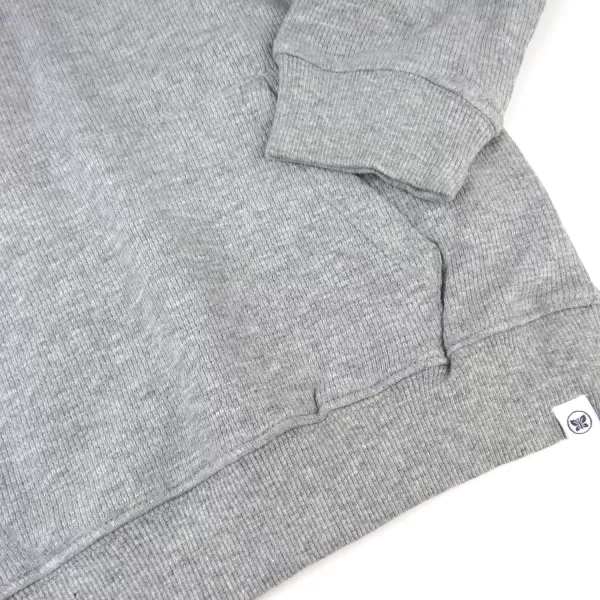 HonestBaby Multipack Pullover Hoodie Sweatshirt Jogger Sweatpant Sets Organic Cotton Baby Toddler Boys Girls UnisexGray Heather Hoodie