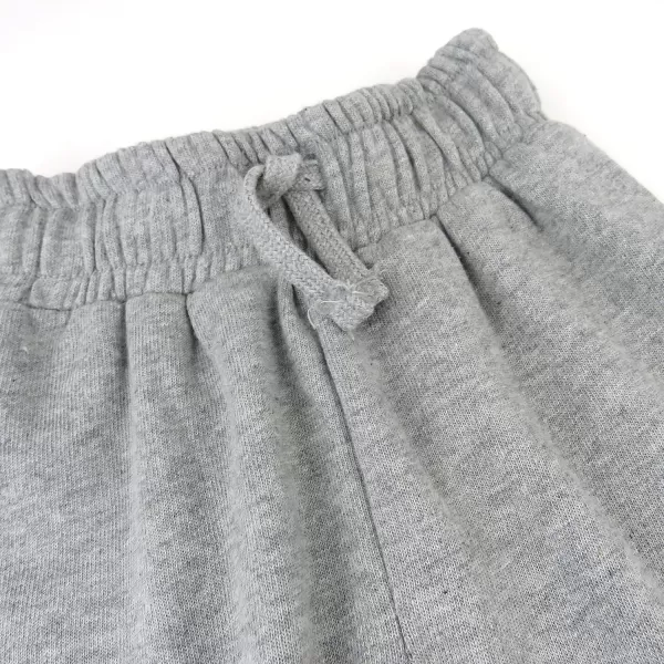 HonestBaby Multipack Pullover Hoodie Sweatshirt Jogger Sweatpant Sets Organic Cotton Baby Toddler Boys Girls UnisexHeather Grey 2 Piece