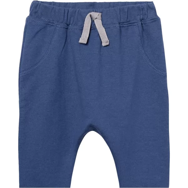 HonestBaby Multipack Pullover Hoodie Sweatshirt Jogger Sweatpant Sets Organic Cotton Baby Toddler Boys Girls UnisexNavy