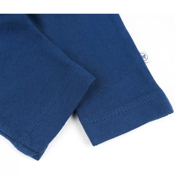 HonestBaby Multipack Pullover Hoodie Sweatshirt Jogger Sweatpant Sets Organic Cotton Baby Toddler Boys Girls UnisexNavy