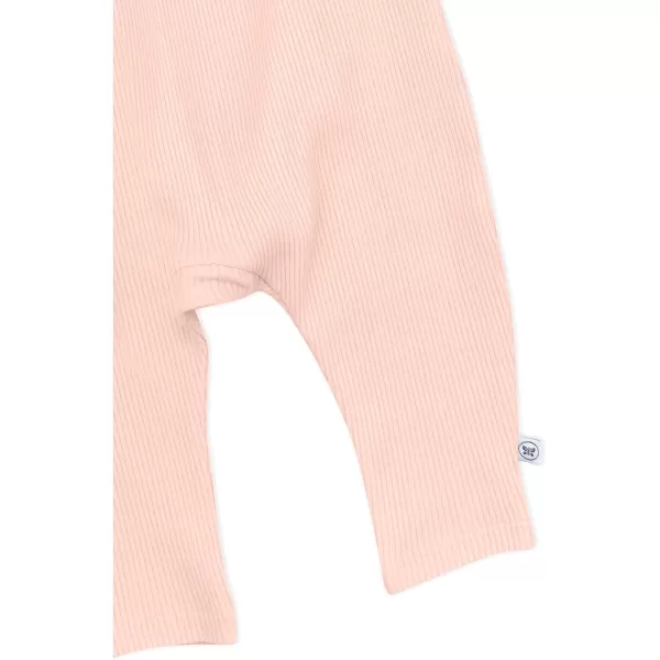 HonestBaby Organic Cotton Chunky Rib Harem Pant Legacy1pack Peach Skin