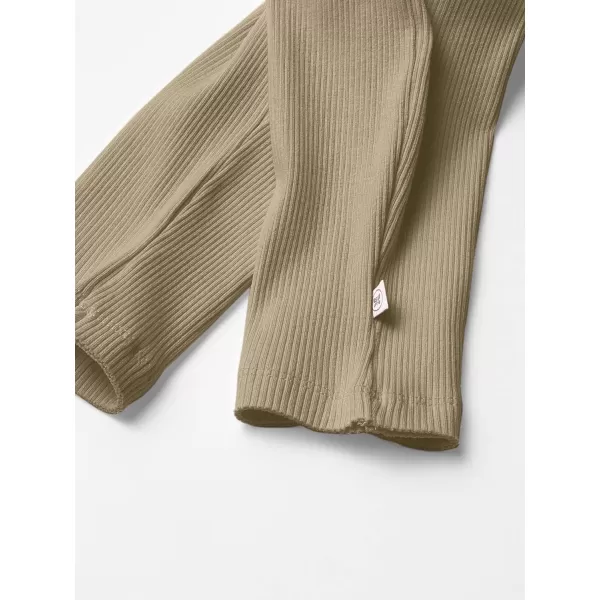 HonestBaby Organic Cotton Chunky Rib Harem Pant Legacy1pack Soft Olive
