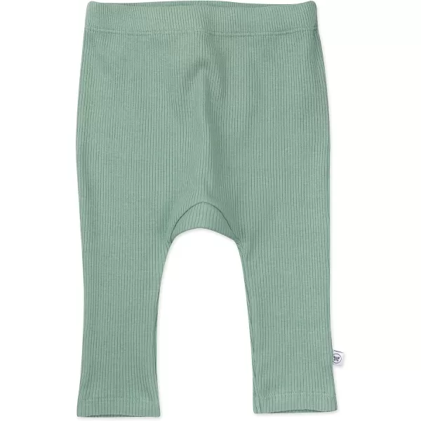 HonestBaby Organic Cotton Chunky Rib Harem Pant Legacy2pack Apricot Brandy