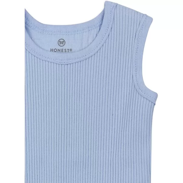 HonestBaby Organic Cotton Chunky Rib Tank LegacyKentucky Blue