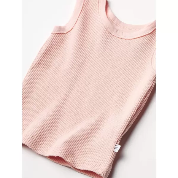 HonestBaby Organic Cotton Chunky Rib Tank LegacyPeach Skin